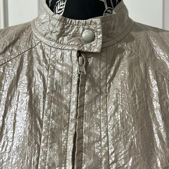 ANTHRACITE by metallic pearl  jacket - Picture 3 of 12